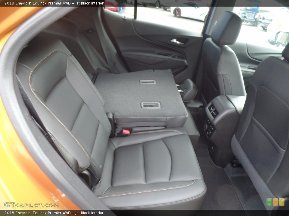 Jet Black Interior Rear Seat for the 2018 Chevrolet Equinox Premier AWD #120247092