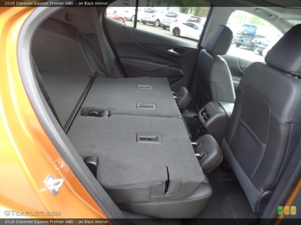 Jet Black Interior Rear Seat for the 2018 Chevrolet Equinox Premier AWD #120247116