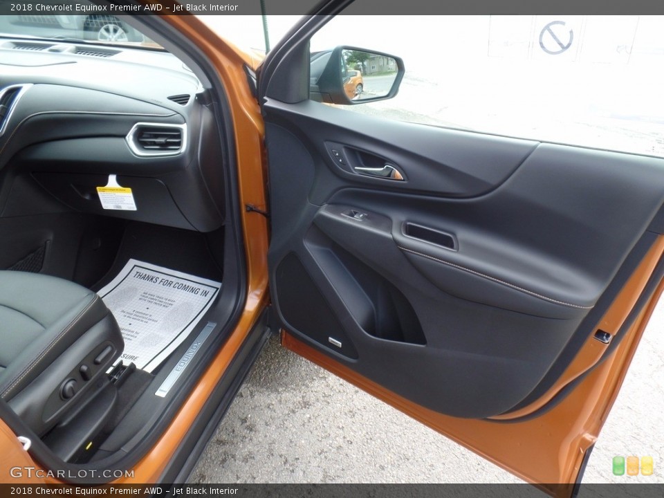 Jet Black Interior Door Panel for the 2018 Chevrolet Equinox Premier AWD #120247146