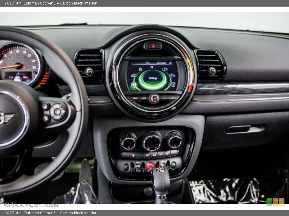 Carbon Black Interior Controls for the 2017 Mini Clubman Cooper S #120254187
