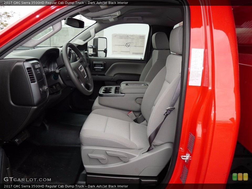 Dark Ash/Jet Black Interior Photo for the 2017 GMC Sierra 3500HD Regular Cab Dump Truck #120255420