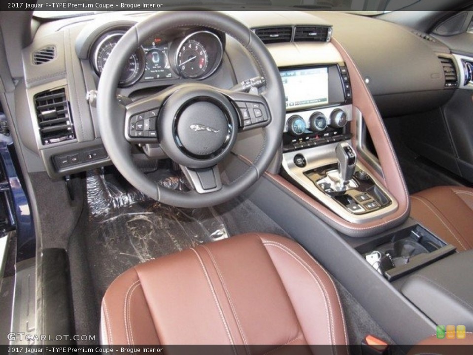 Brogue Interior Front Seat for the 2017 Jaguar F-TYPE Premium Coupe #120259188