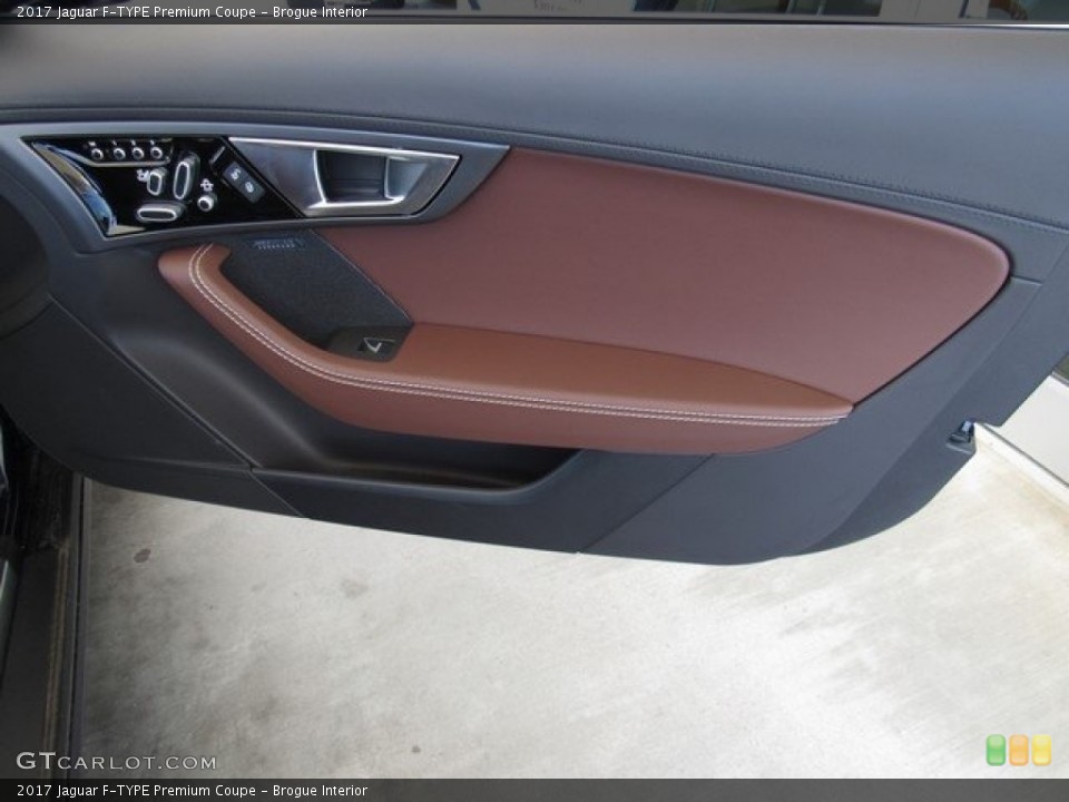 Brogue Interior Door Panel for the 2017 Jaguar F-TYPE Premium Coupe #120259359