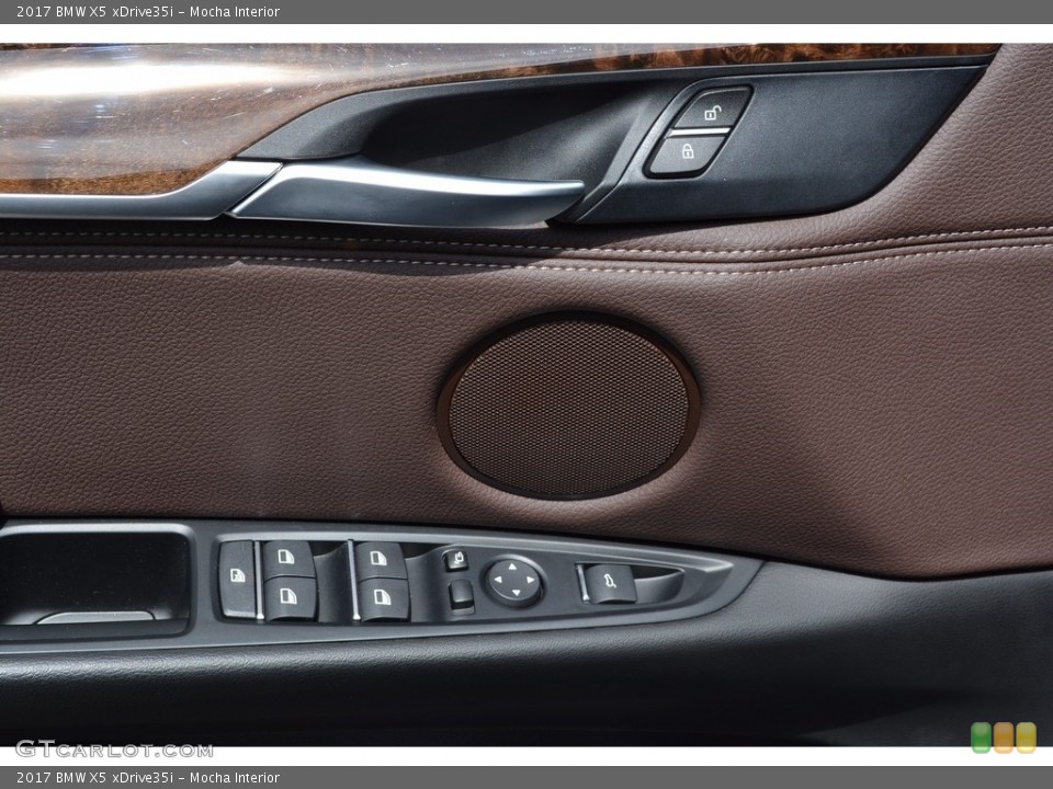 Mocha Interior Controls for the 2017 BMW X5 xDrive35i #120274101