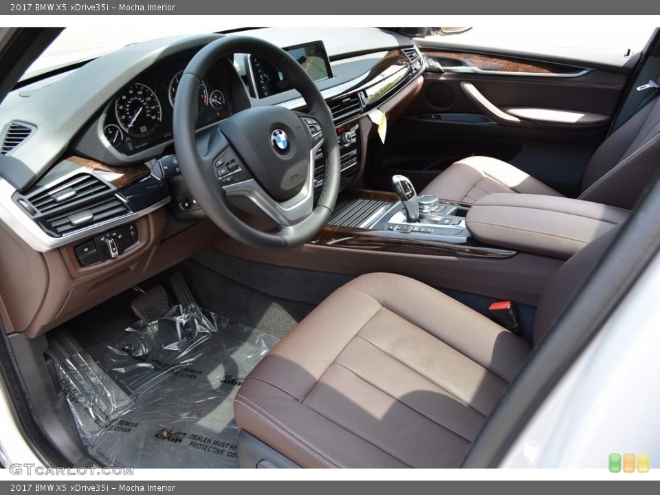 Mocha Interior Photo for the 2017 BMW X5 xDrive35i #120274128