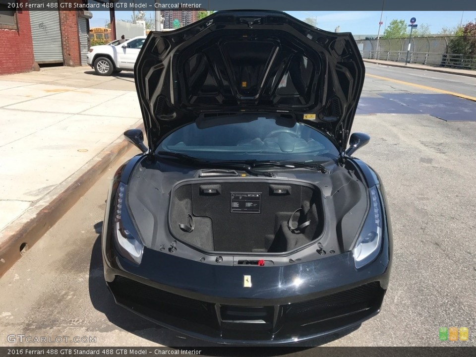 Charcoal Interior Trunk for the 2016 Ferrari 488 GTB  #120275973