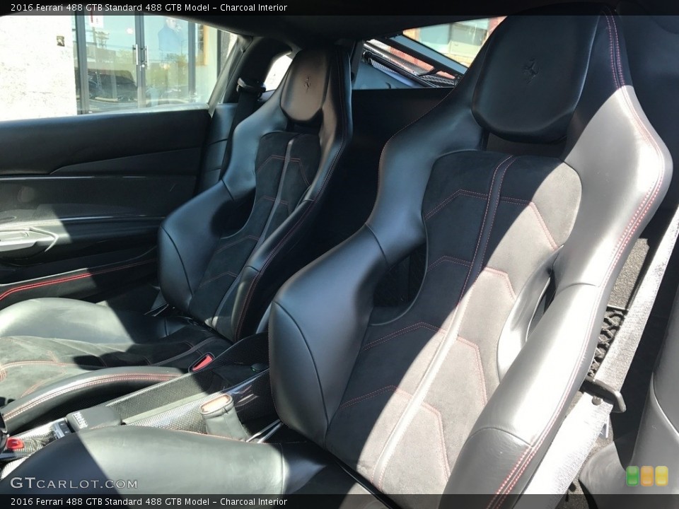 Charcoal Interior Front Seat for the 2016 Ferrari 488 GTB  #120276279