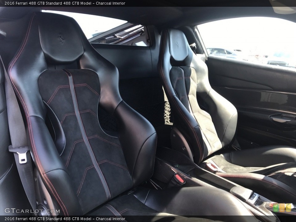 Charcoal Interior Front Seat for the 2016 Ferrari 488 GTB  #120276306