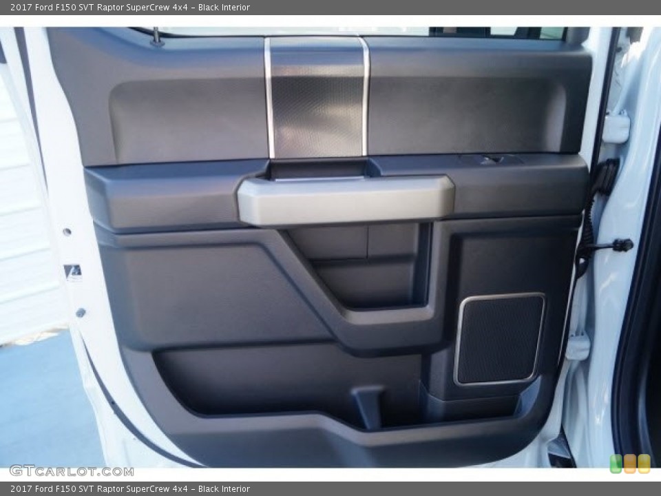 Black Interior Door Panel for the 2017 Ford F150 SVT Raptor SuperCrew 4x4 #120288254