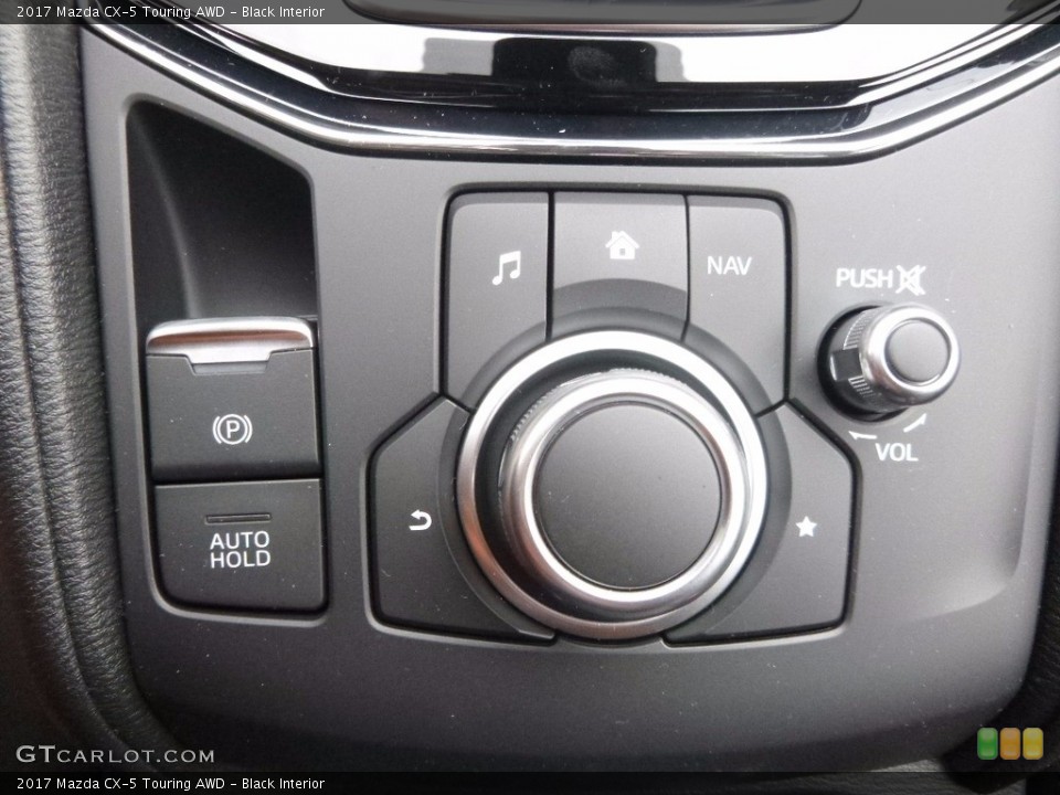 Black Interior Controls for the 2017 Mazda CX-5 Touring AWD #120290762