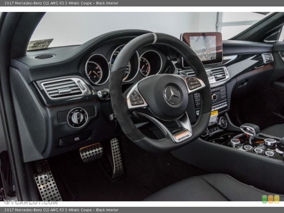 Black Interior Dashboard for the 2017 Mercedes-Benz CLS AMG 63 S 4Matic Coupe #120293963