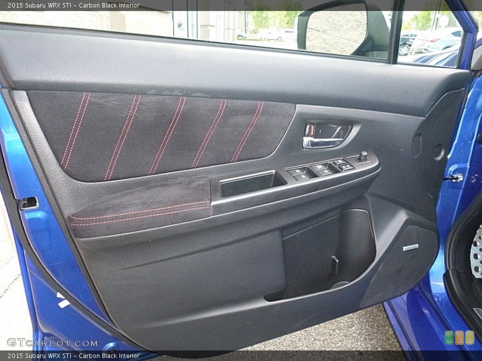 Carbon Black Interior Door Panel for the 2015 Subaru WRX STI #120296978