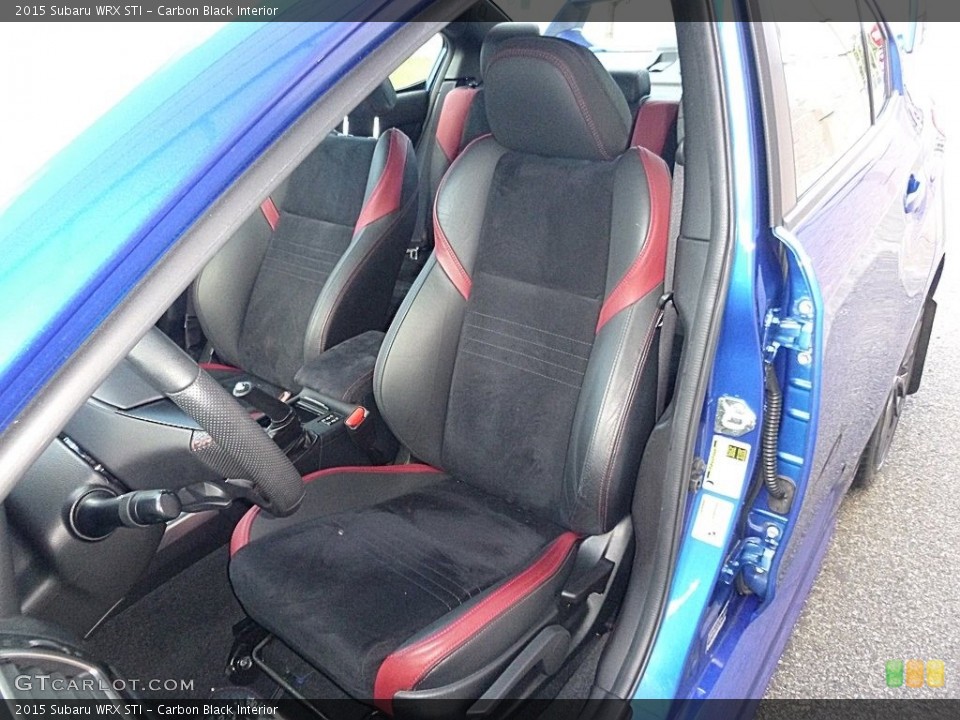 Carbon Black Interior Front Seat for the 2015 Subaru WRX STI #120297002