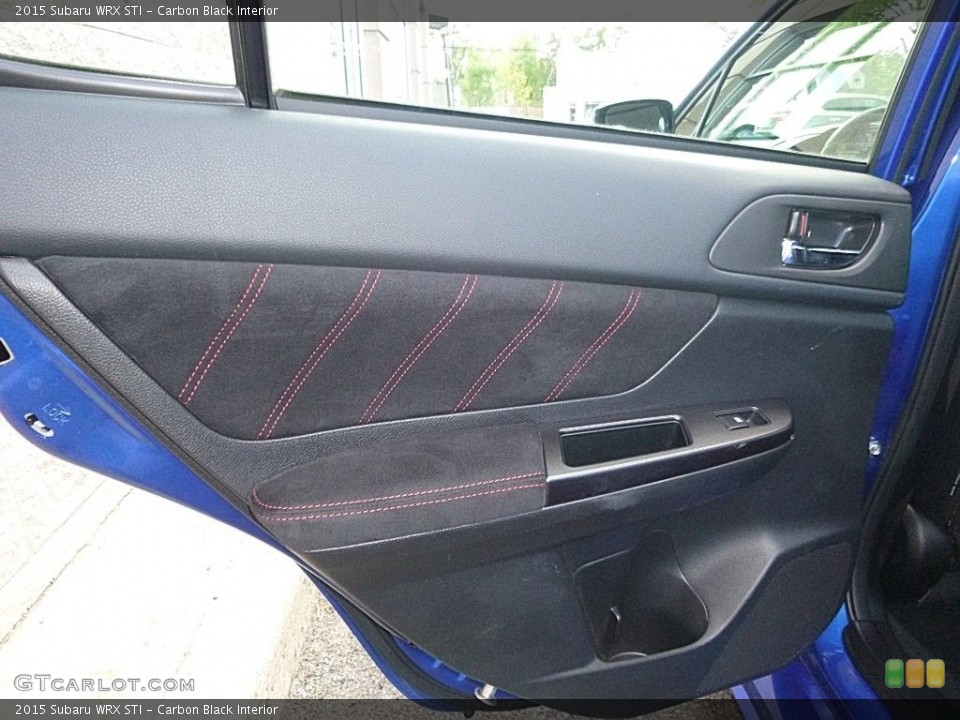 Carbon Black Interior Door Panel for the 2015 Subaru WRX STI #120297101