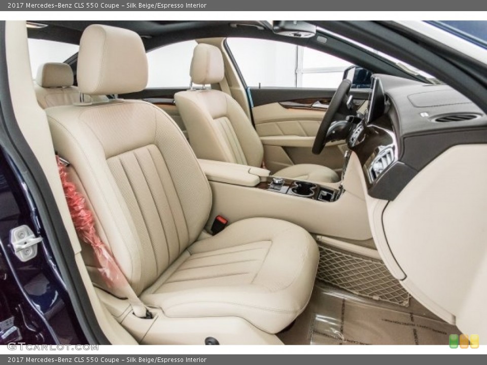 Silk Beige/Espresso Interior Photo for the 2017 Mercedes-Benz CLS 550 Coupe #120308306
