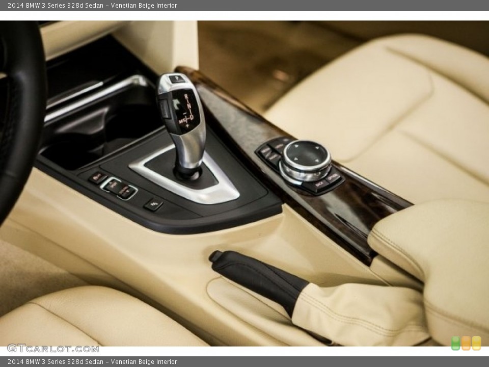 Venetian Beige Interior Transmission for the 2014 BMW 3 Series 328d Sedan #120308477