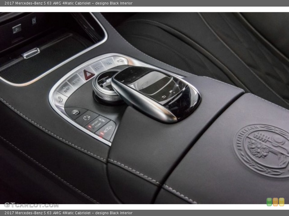 designo Black Interior Controls for the 2017 Mercedes-Benz S 63 AMG 4Matic Cabriolet #120309575