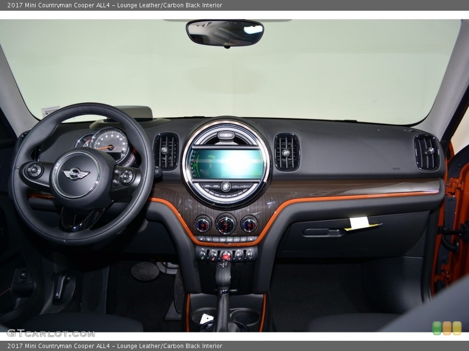 Lounge Leather/Carbon Black Interior Dashboard for the 2017 Mini Countryman Cooper ALL4 #120312722