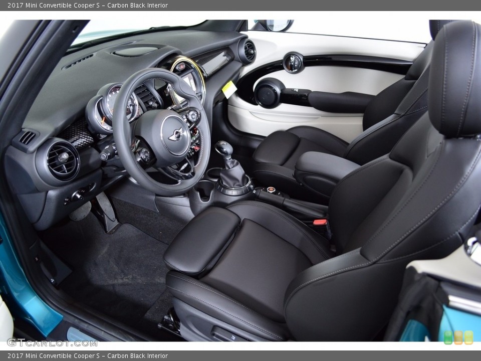 Carbon Black Interior Photo for the 2017 Mini Convertible Cooper S #120313082
