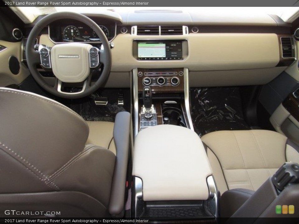 Espresso/Almond Interior Dashboard for the 2017 Land Rover Range Rover Sport Autobiography #120315866