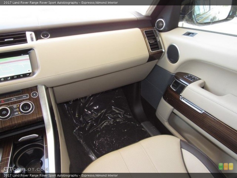 Espresso/Almond Interior Dashboard for the 2017 Land Rover Range Rover Sport Autobiography #120316016
