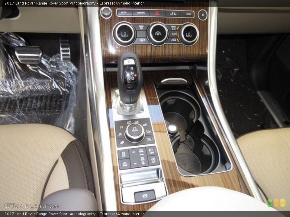 Espresso/Almond Interior Controls for the 2017 Land Rover Range Rover Sport Autobiography #120316072