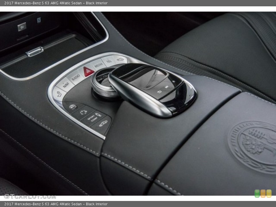 Black Interior Controls for the 2017 Mercedes-Benz S 63 AMG 4Matic Sedan #120316547