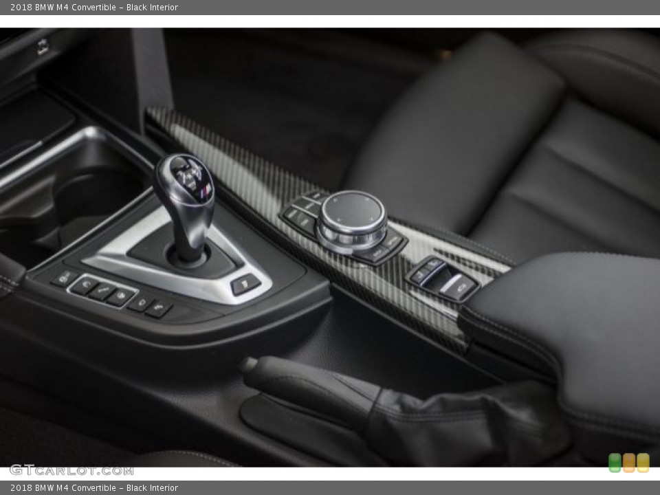 Black Interior Transmission for the 2018 BMW M4 Convertible #120317120