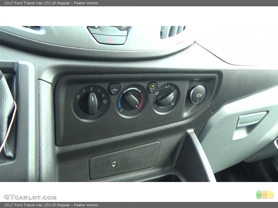 Pewter Interior Controls for the 2017 Ford Transit Van 150 LR Regular #120318836