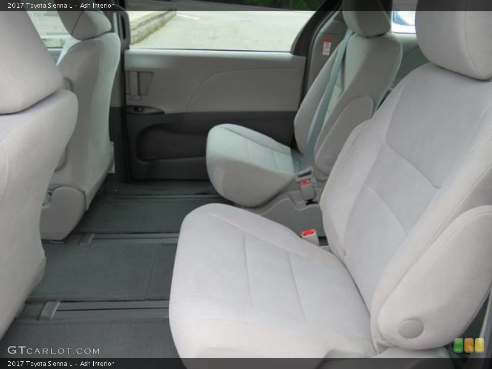 Ash Interior Rear Seat for the 2017 Toyota Sienna L #120323686