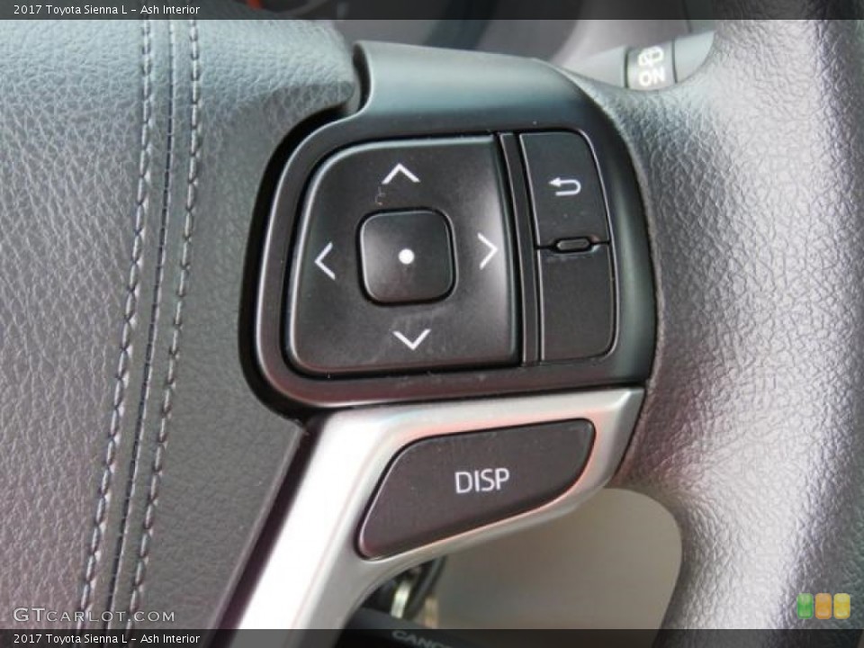 Ash Interior Controls for the 2017 Toyota Sienna L #120323792