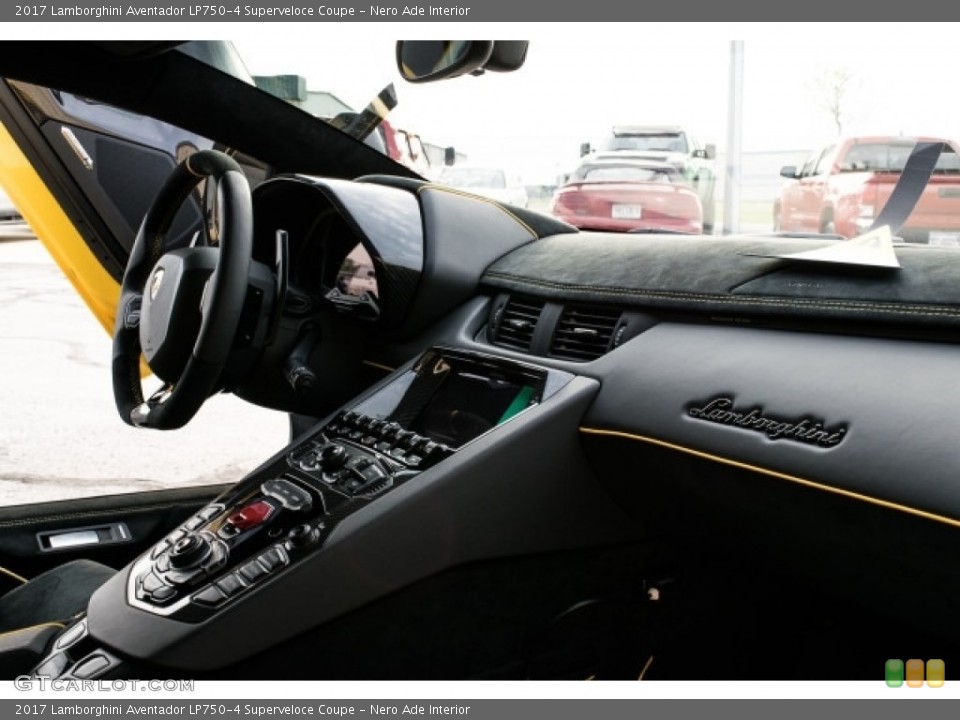Nero Ade Interior Dashboard for the 2017 Lamborghini Aventador LP750-4 Superveloce Coupe #120325423