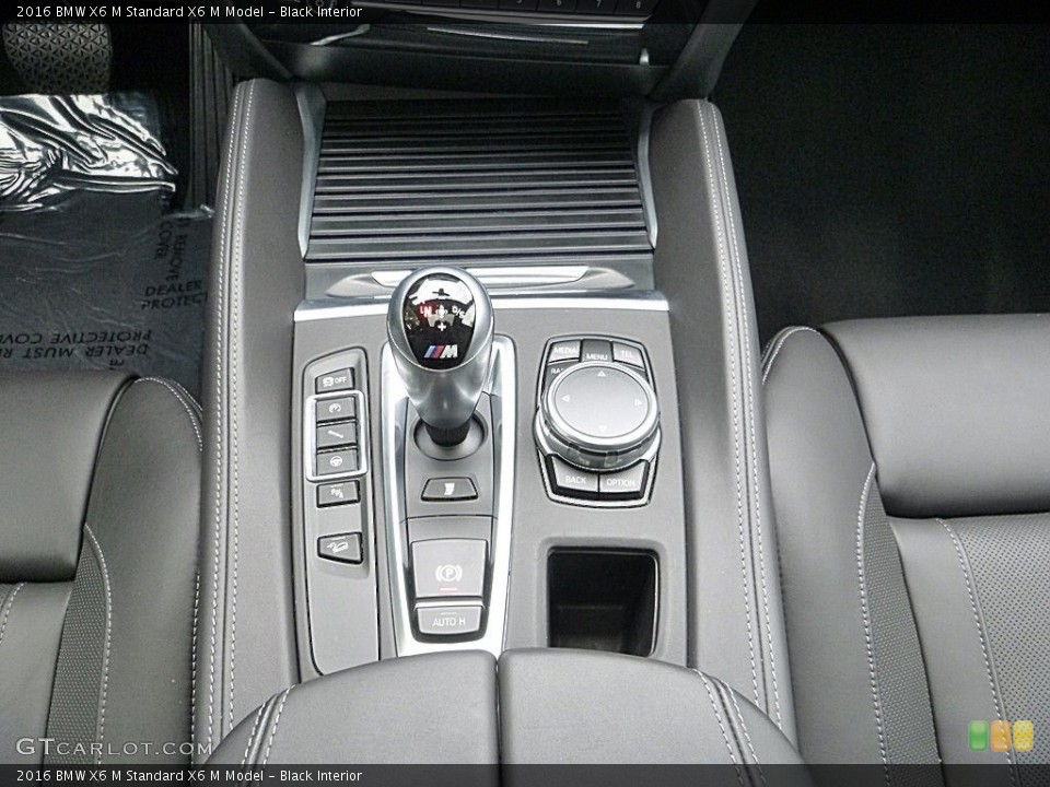 Black Interior Transmission for the 2016 BMW X6 M  #120330832