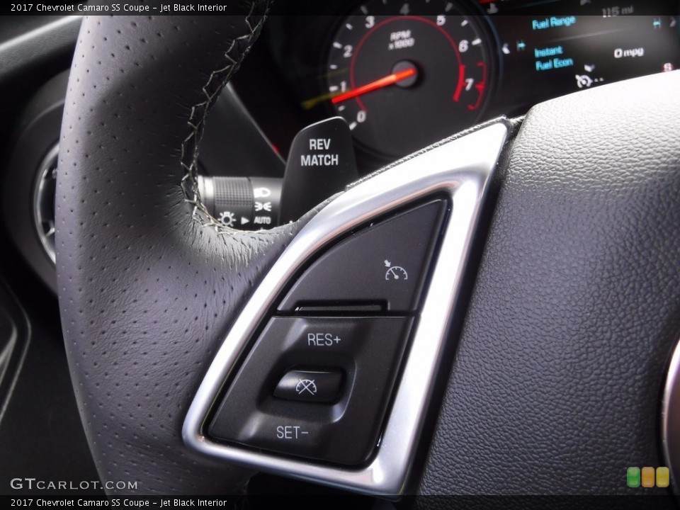 Jet Black Interior Controls for the 2017 Chevrolet Camaro SS Coupe #120337210