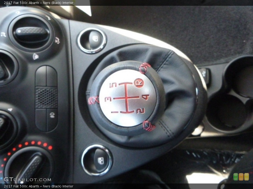 Nero (Black) Interior Transmission for the 2017 Fiat 500c Abarth #120343294