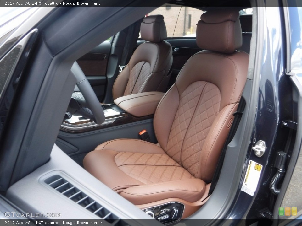 Nougat Brown 2017 Audi A8 Interiors