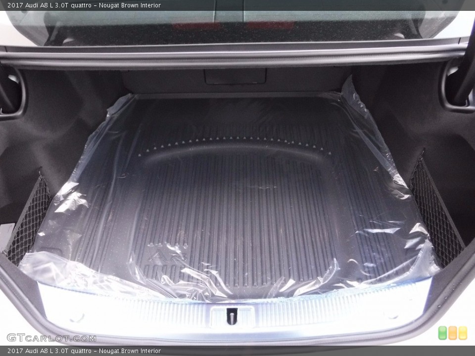 Nougat Brown Interior Trunk for the 2017 Audi A8 L 3.0T quattro #120345373