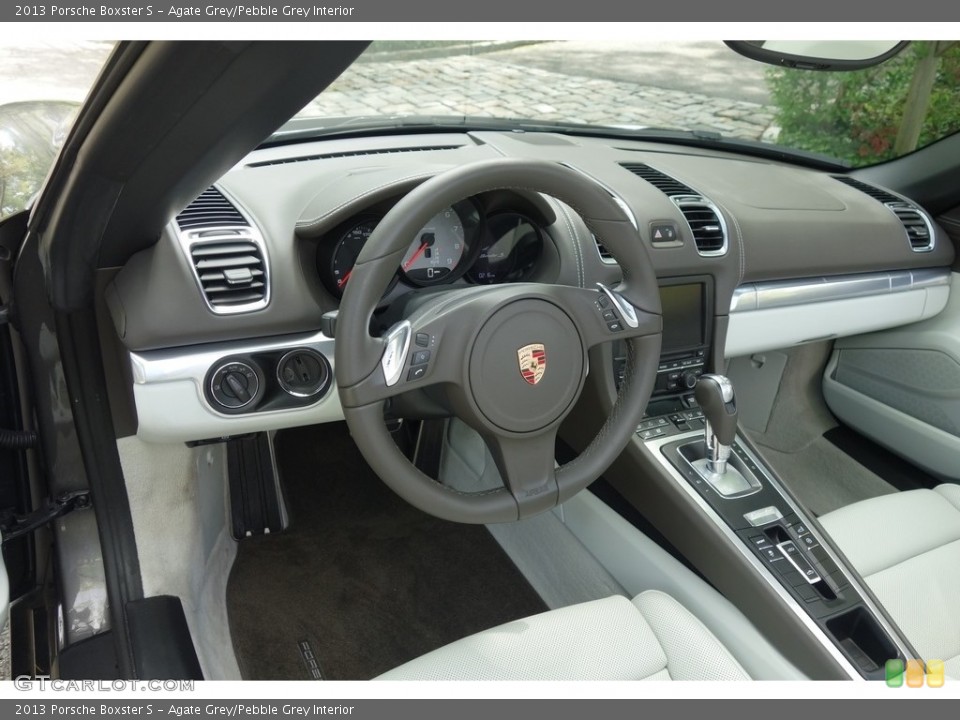 Agate Grey/Pebble Grey Interior Dashboard for the 2013 Porsche Boxster S #120346825
