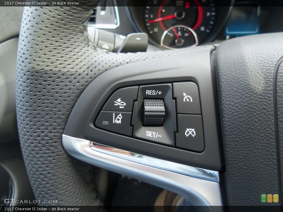 Jet Black Interior Controls for the 2017 Chevrolet SS Sedan #120368356