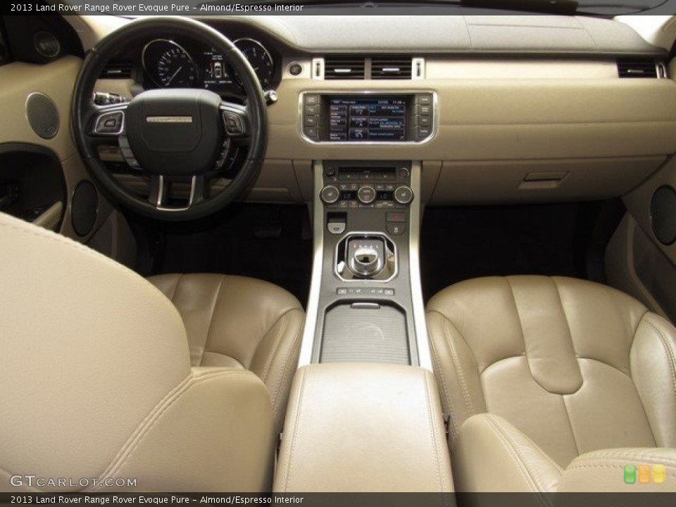 Almond/Espresso Interior Dashboard for the 2013 Land Rover Range Rover Evoque Pure #120371812