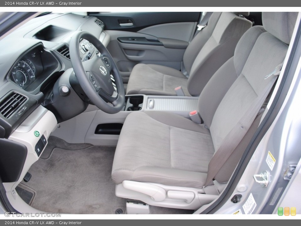 Gray Interior Front Seat for the 2014 Honda CR-V LX AWD #120390079
