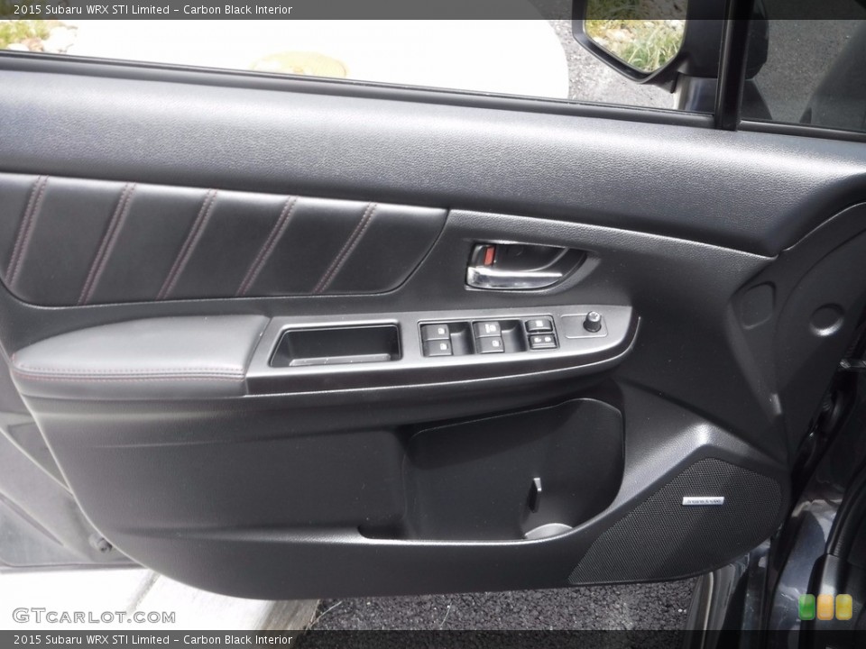Carbon Black Interior Door Panel for the 2015 Subaru WRX STI Limited #120390172