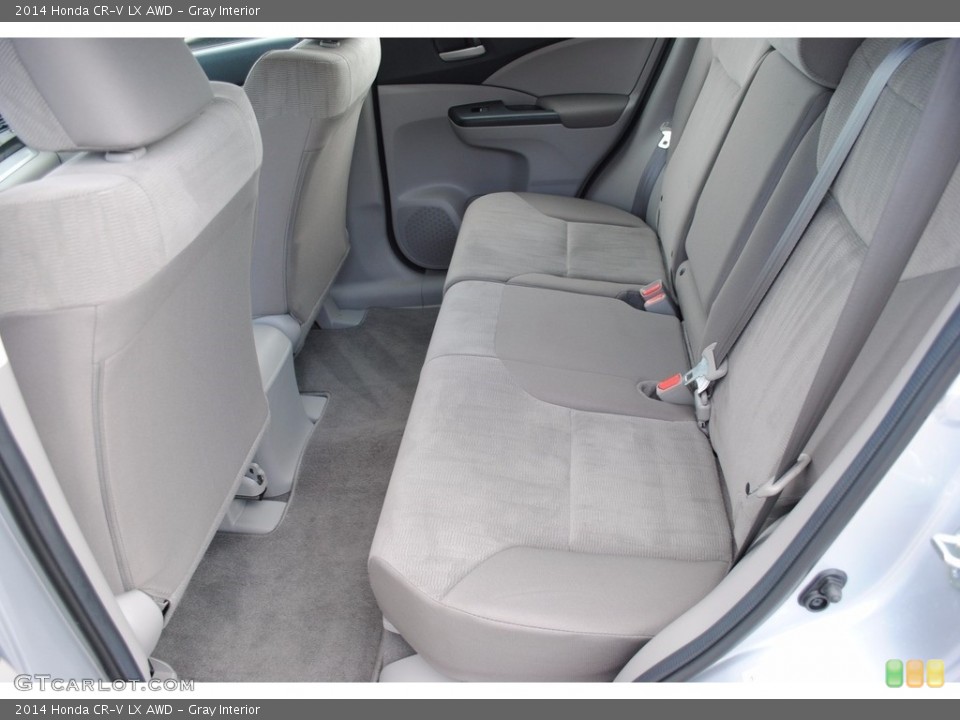 Gray Interior Rear Seat for the 2014 Honda CR-V LX AWD #120390286