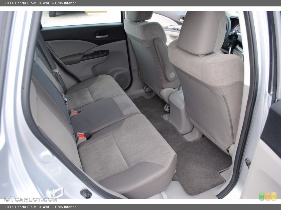 Gray Interior Rear Seat for the 2014 Honda CR-V LX AWD #120390322