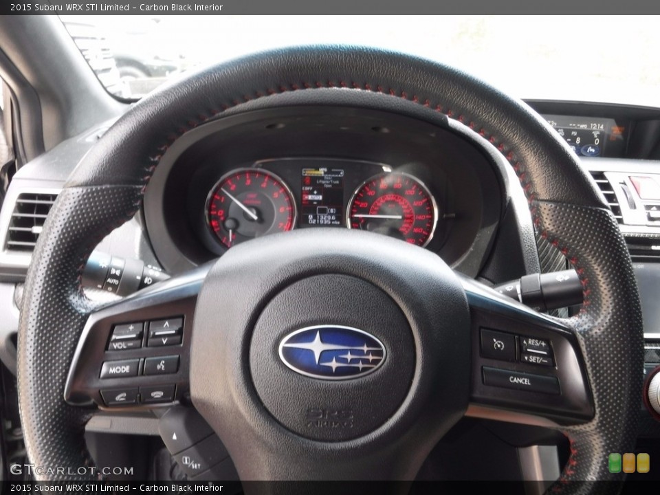 Carbon Black Interior Steering Wheel for the 2015 Subaru WRX STI Limited #120390376