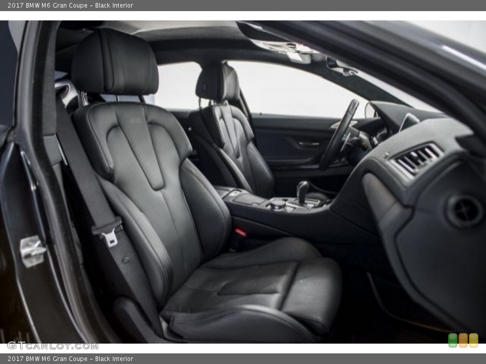 Black Interior Photo for the 2017 BMW M6 Gran Coupe #120391753