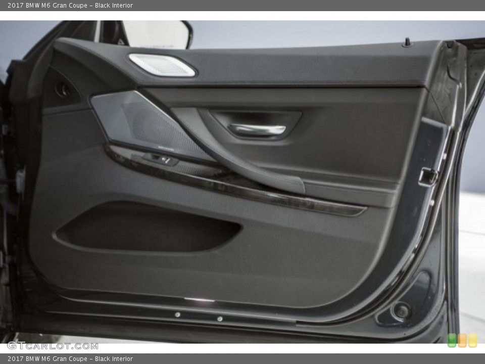 Black Interior Door Panel for the 2017 BMW M6 Gran Coupe #120391975