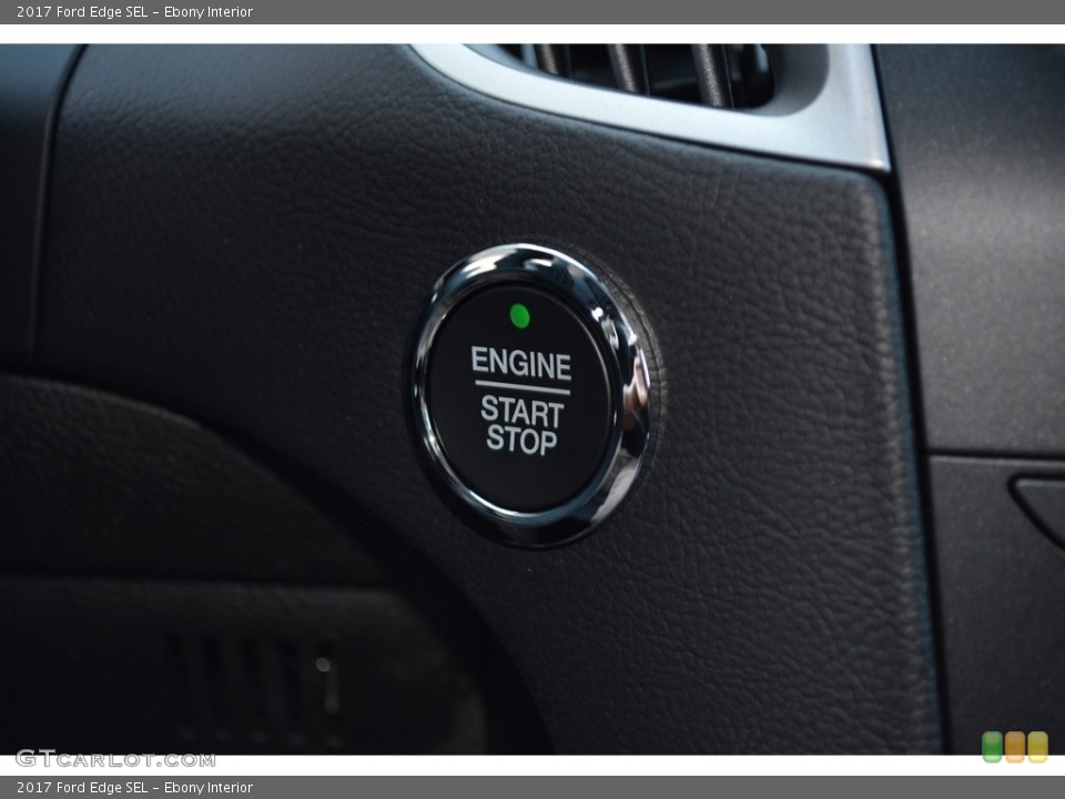 Ebony Interior Controls for the 2017 Ford Edge SEL #120397291