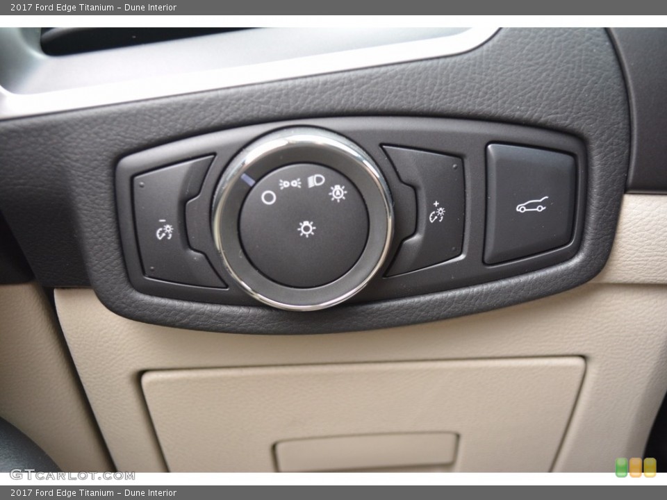 Dune Interior Controls for the 2017 Ford Edge Titanium #120399980