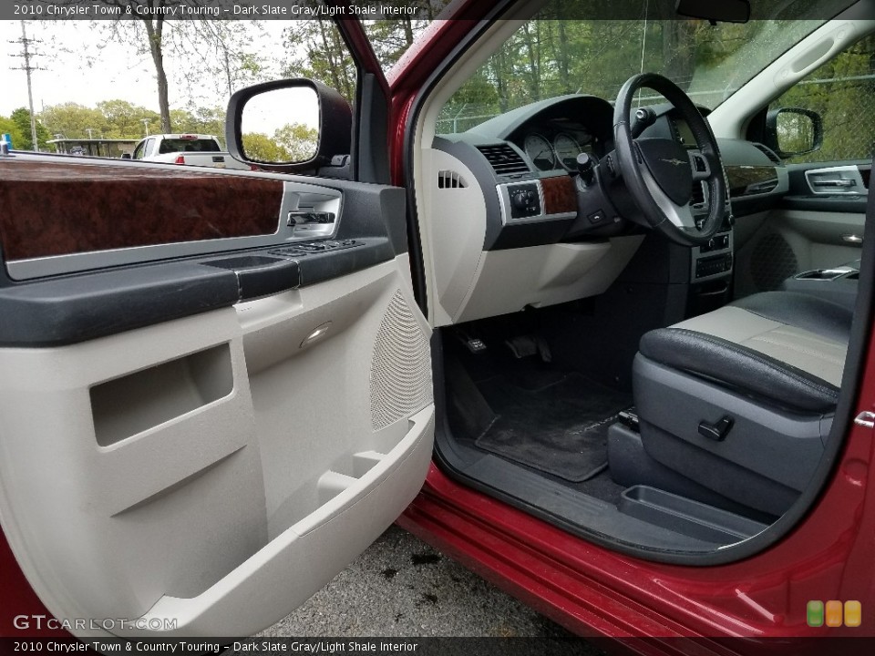 Dark Slate Gray/Light Shale Interior Front Seat for the 2010 Chrysler Town & Country Touring #120403429